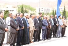گزارش تصویری بازدید دکتر حبیبا و افتتاح پروژه های دانشگاه 